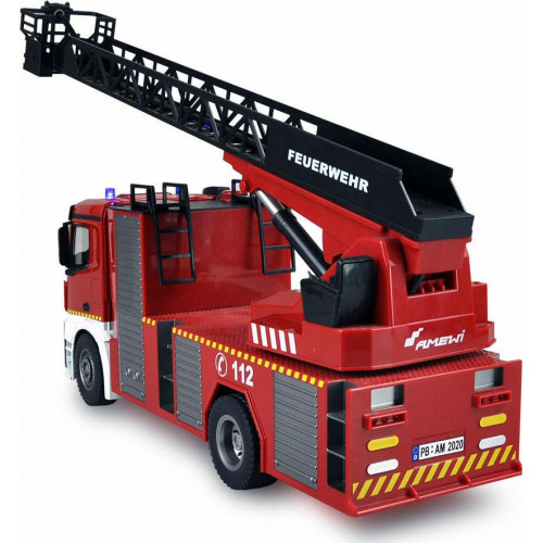 AMEWI Mercedes-Benz Fire Truck Aerial Ladder, RTR 2,4GHz