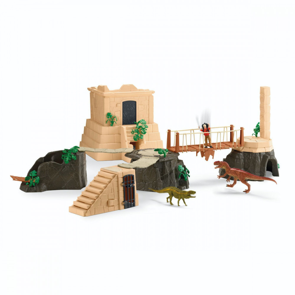 Schleich Dinosaurs   42656 Dino Tempel-Eroberung Mega-Set