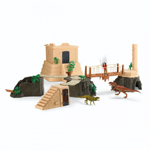 Schleich Dinosaurs   42656 Dino Tempel-Eroberung Mega-Set