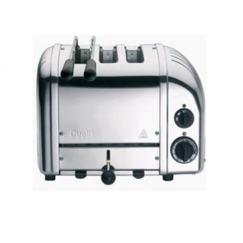 Dualit 2+1 Combi Toaster incl. Pinza Toast polished