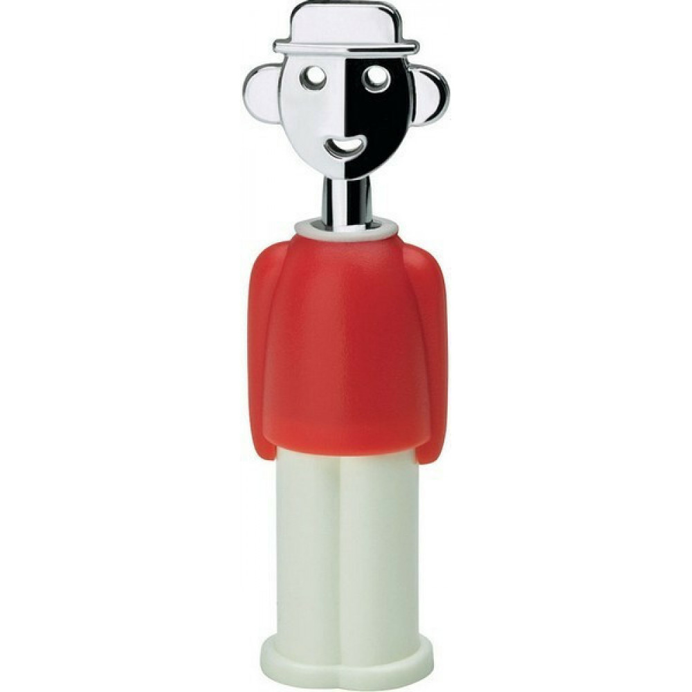 Alessi Alessandro M. Corkscrew red AAM23 R
