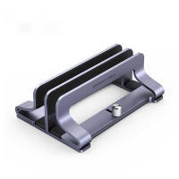 Ugreen Aluminum Vertical Stand Holder LP258 Βάση Στήριξης για Laptop έως 15.6 Silver