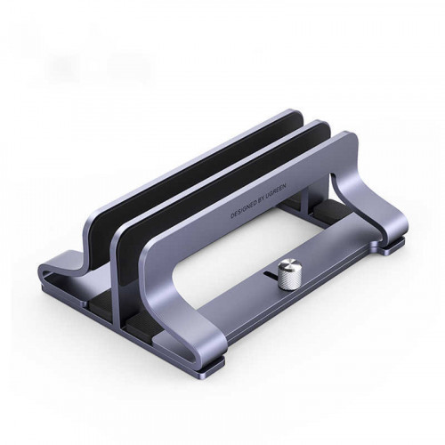 Ugreen Aluminum Vertical Stand Holder LP258 Βάση Στήριξης για Laptop έως 15.6 Silver