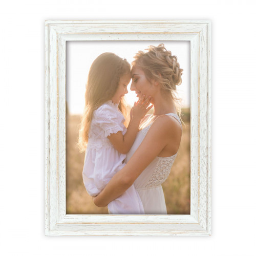 ZEP Rosel White      13x18 Holz Portrait       AC257W