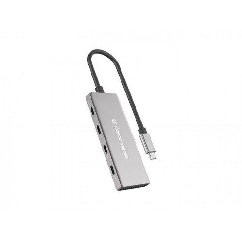 Conceptronic HUBBIES16G 4-Port USB 3.2 Gen-2 Hub, 10Gbps