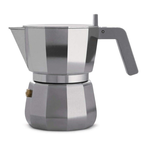 Alessi Espresso Coffee Maker Moka DC06/3 silver