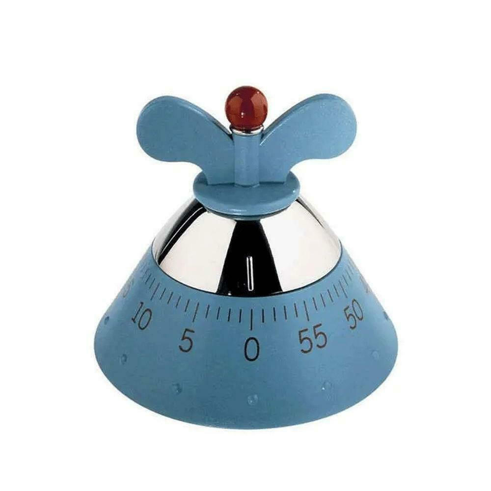 Alessi Kitchen Timer light Blue A09
