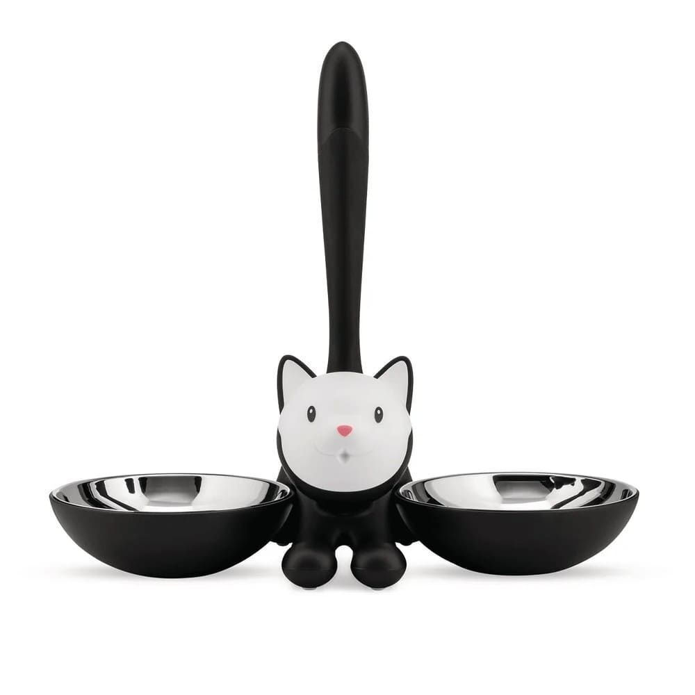 Alessi Cat Bowl Tigrito black AMMI09 B
