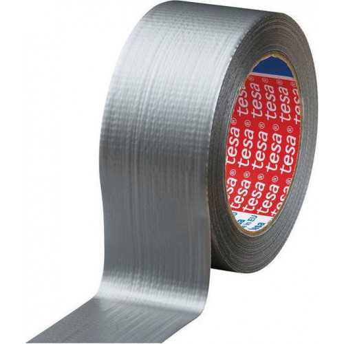 Tesa Gewebekleb. 50m x 50mm Gaffer tape Silver 53949
