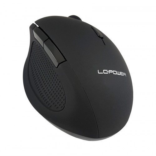 LC-Power M714BW Ασύρματο Εργονομικό Ποντίκι Μαύρο