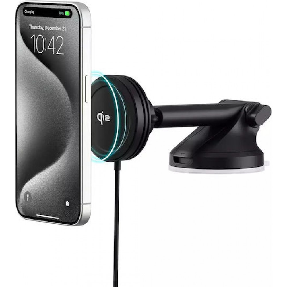iOttie Velox Qi2 Wireless Dash + Windshield Mount