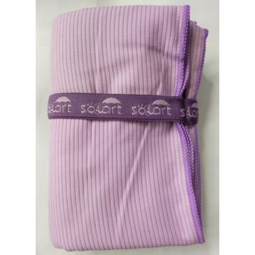 Solart Πετσέτα Σώματος Microfiber Μωβ 150x75cm