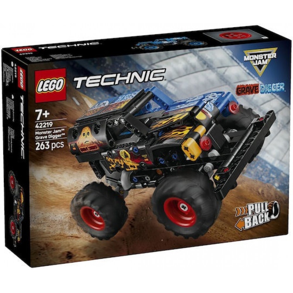 Lego Technic Monster Jam Grave Digger Fire And Ice (42219) (LGO42219)