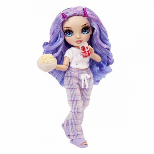 Rainbow High Junior High PJ Party - Violet (Purple), Puppe
