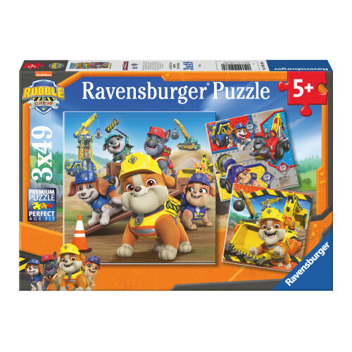 Kinderpuzzle Rubble & Crew Arbeitsfahrzeuge