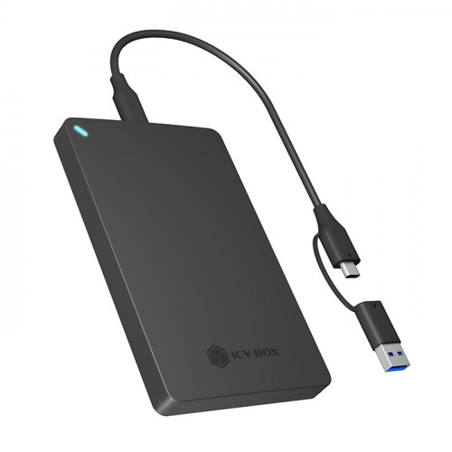 IB-201T-CU31 2.5 SATA HDD/SSD case, Laufwerksgehäuse