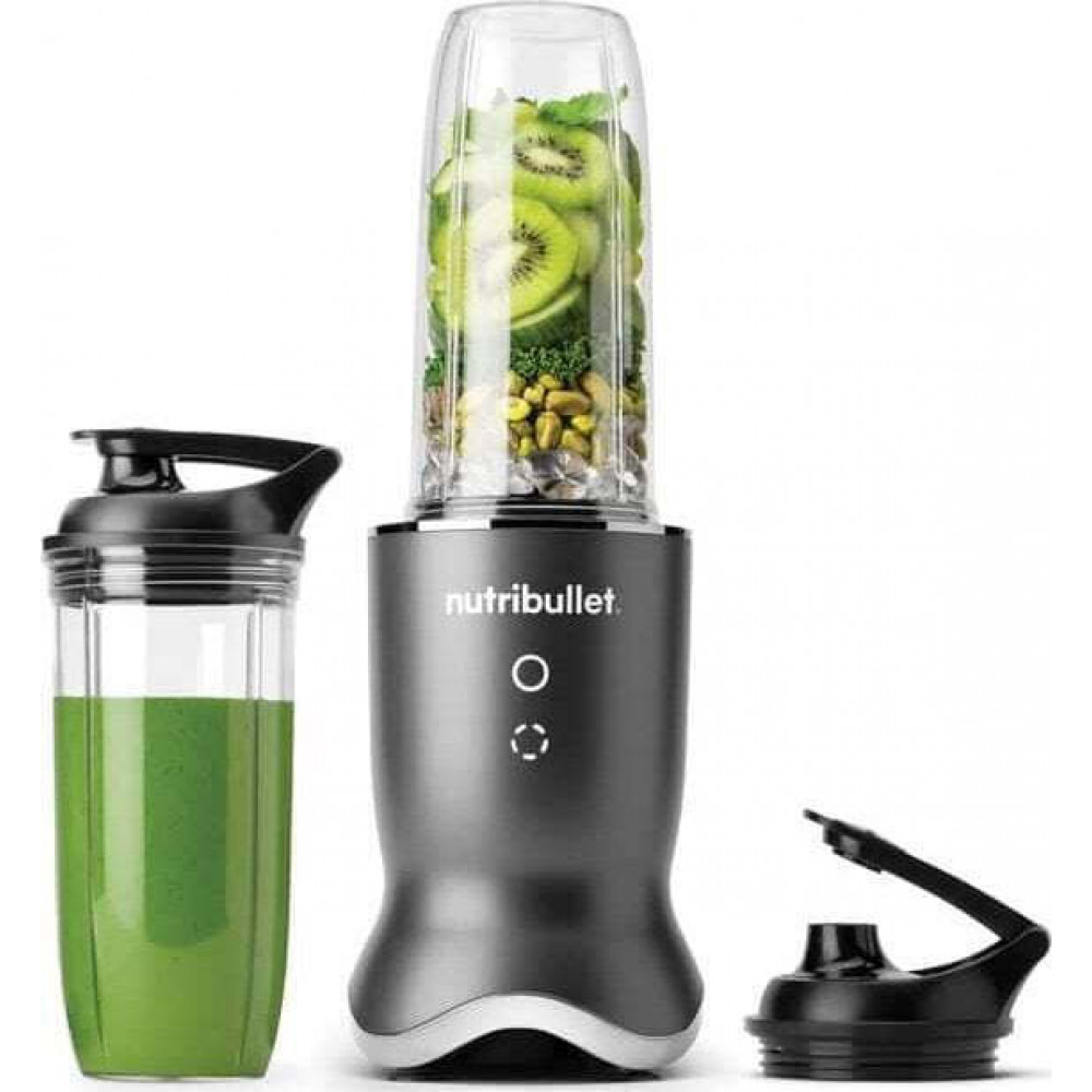 NutriBullet NB1206DGCC blender 900 L Tabletop blender 1200 W Black Transparent