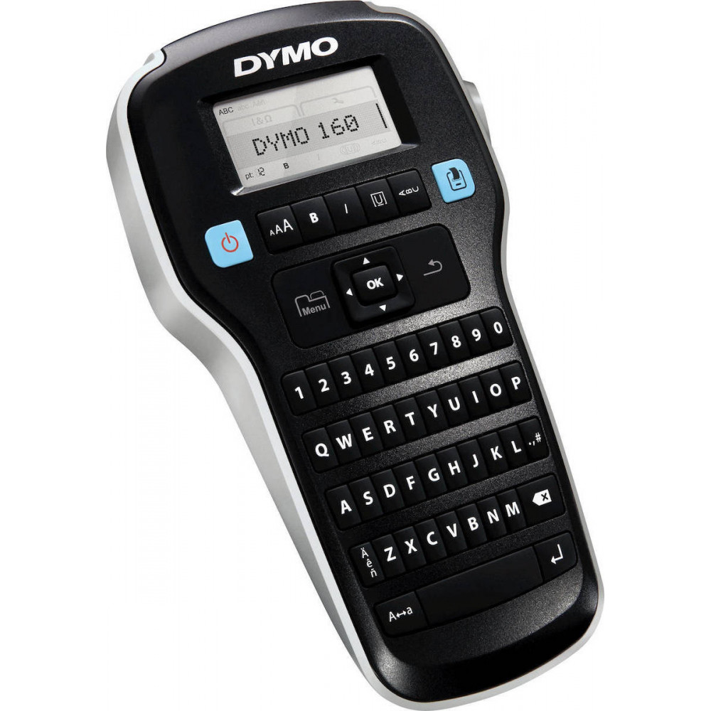 Dymo 160 Ηλεκτρονικός Ετικετογράφος Χειρός σε Μαύρο Χρώμα S0946320 S0946360
