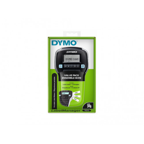 DYMO LabelManager LM160 label printer Thermal transfer Wireless D1 QWERTY +3xS0720530