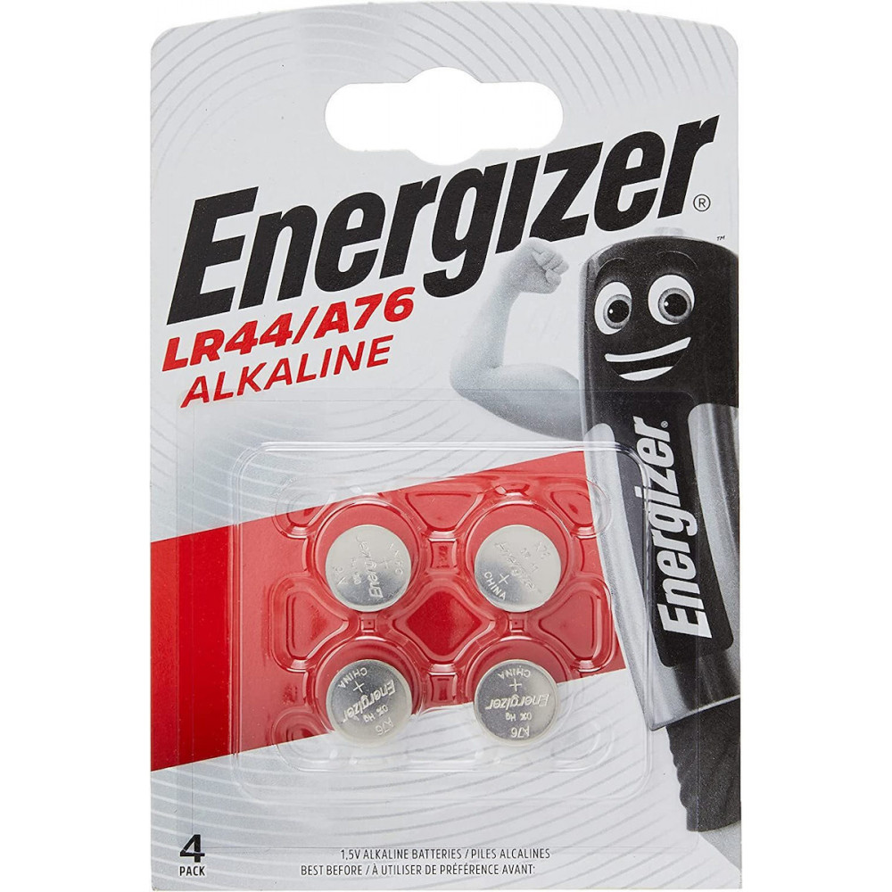 ENERGIZER BATTERIES ALKALINE SPECIALTY LR44/ A76 4 PIECES 1,5V