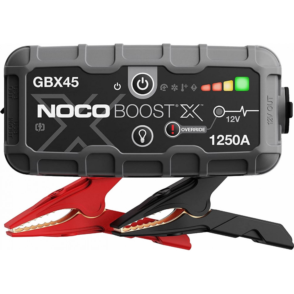 Noco Boost X Φορητός Εκκινητής Μπαταρίας Αυτοκινήτου 1250A με Power Bank / USB / Φακό 12V
