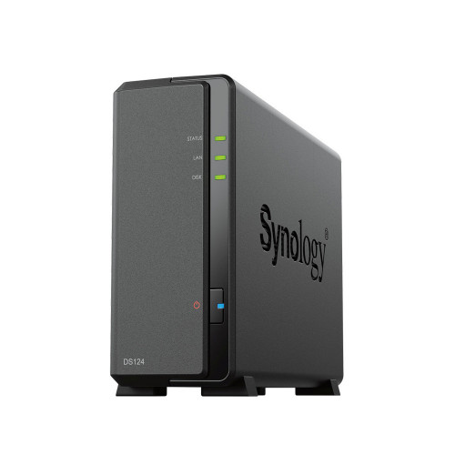 Synology DiskStation DS124 NAS/storage server Desktop Ethernet LAN Black RTD1619B