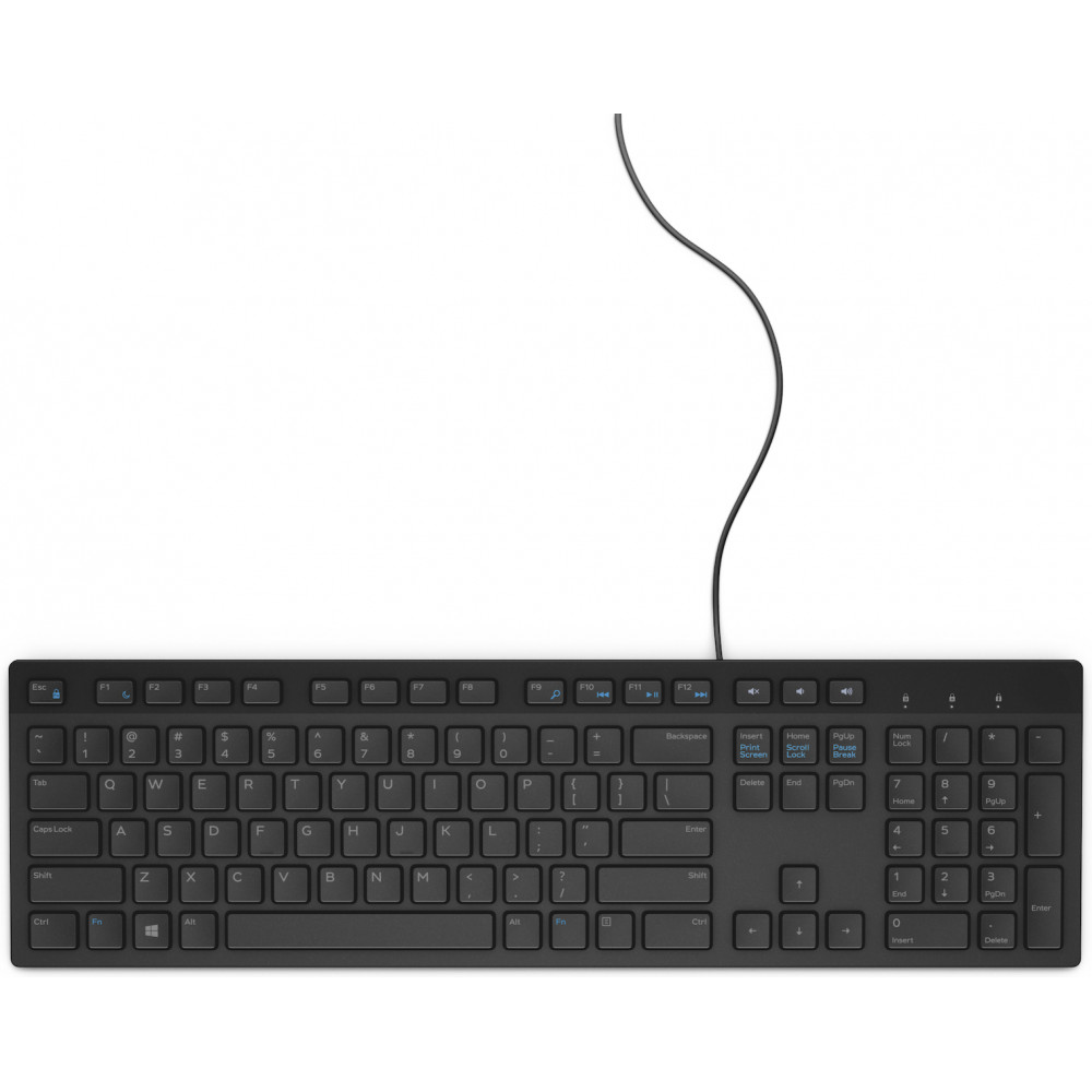 Dell KB216 Πληκτρολόγιο Αγγλικό US Black