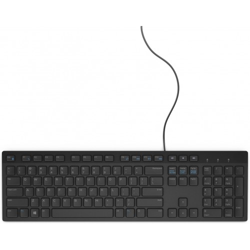 Dell KB216 Πληκτρολόγιο Αγγλικό US Black
