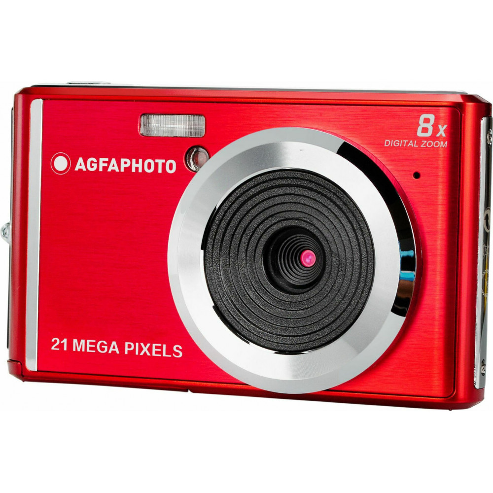 AgfaPhoto DC5200 Compact Φωτογραφική Μηχανή 21MP Red