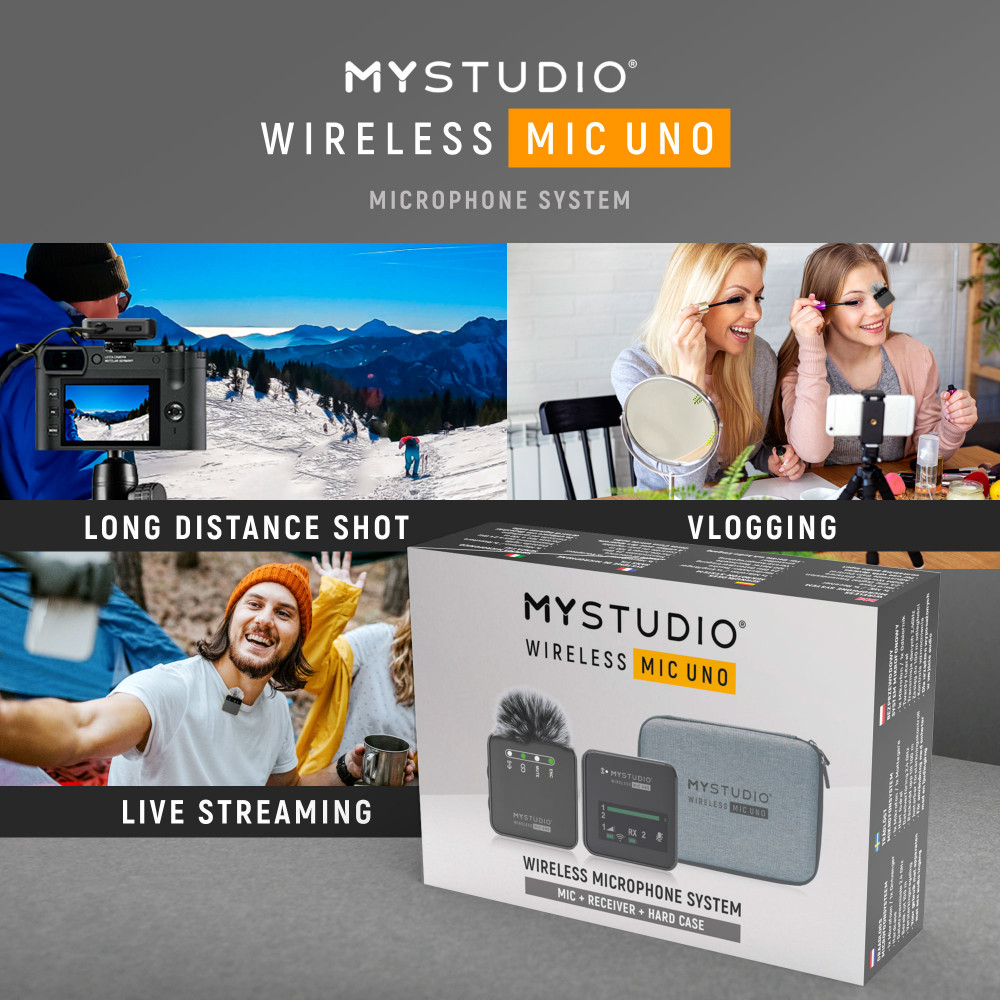 Easypix MyStudio Wireless Mic Uno 62023