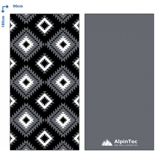 Πετσέτα Alpintec DryFast Print 90x180cmmAfrica B