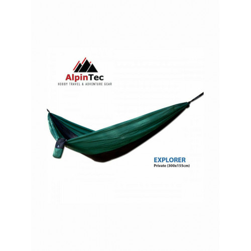 AlpinPro Explorer Private Αιώρα Αλεξίπτωτο Υφασμάτινη Πράσινη 300x155εκ.