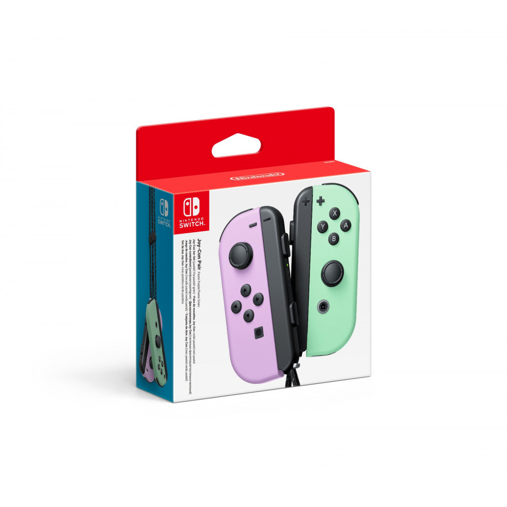 Nintendo Joy-Con Set Ασύρματο Gamepad για Switch Purple / Pastel Green