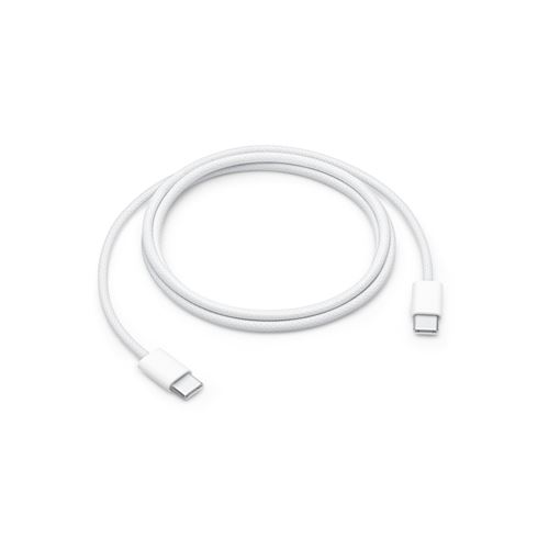 Apple Braided USB 2.0 Cable USB-C male - USB-C 60W Λευκό 1m (MQKJ3ZM/A)