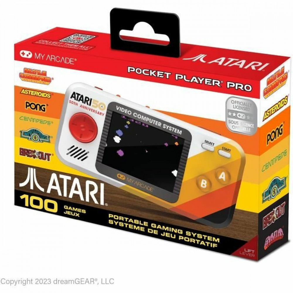 MY ARCADE POCKET PLAYER PRO ATARI 100 GAMES DGUNL-7015