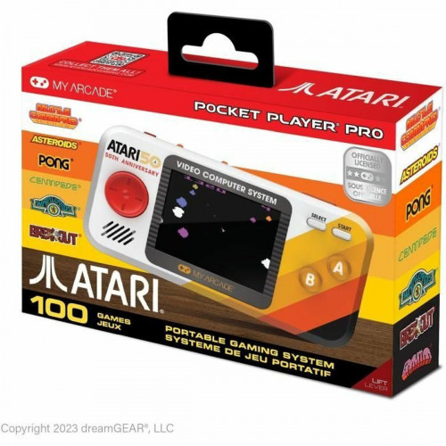 MY ARCADE POCKET PLAYER PRO ATARI 100 GAMES DGUNL-7015