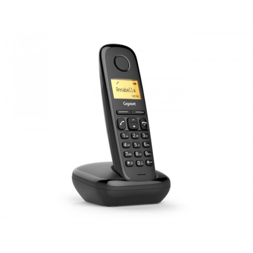 Gigaset A170 Ασύρματο Τηλέφωνο Μαύρο (S30852-H2802-D201)