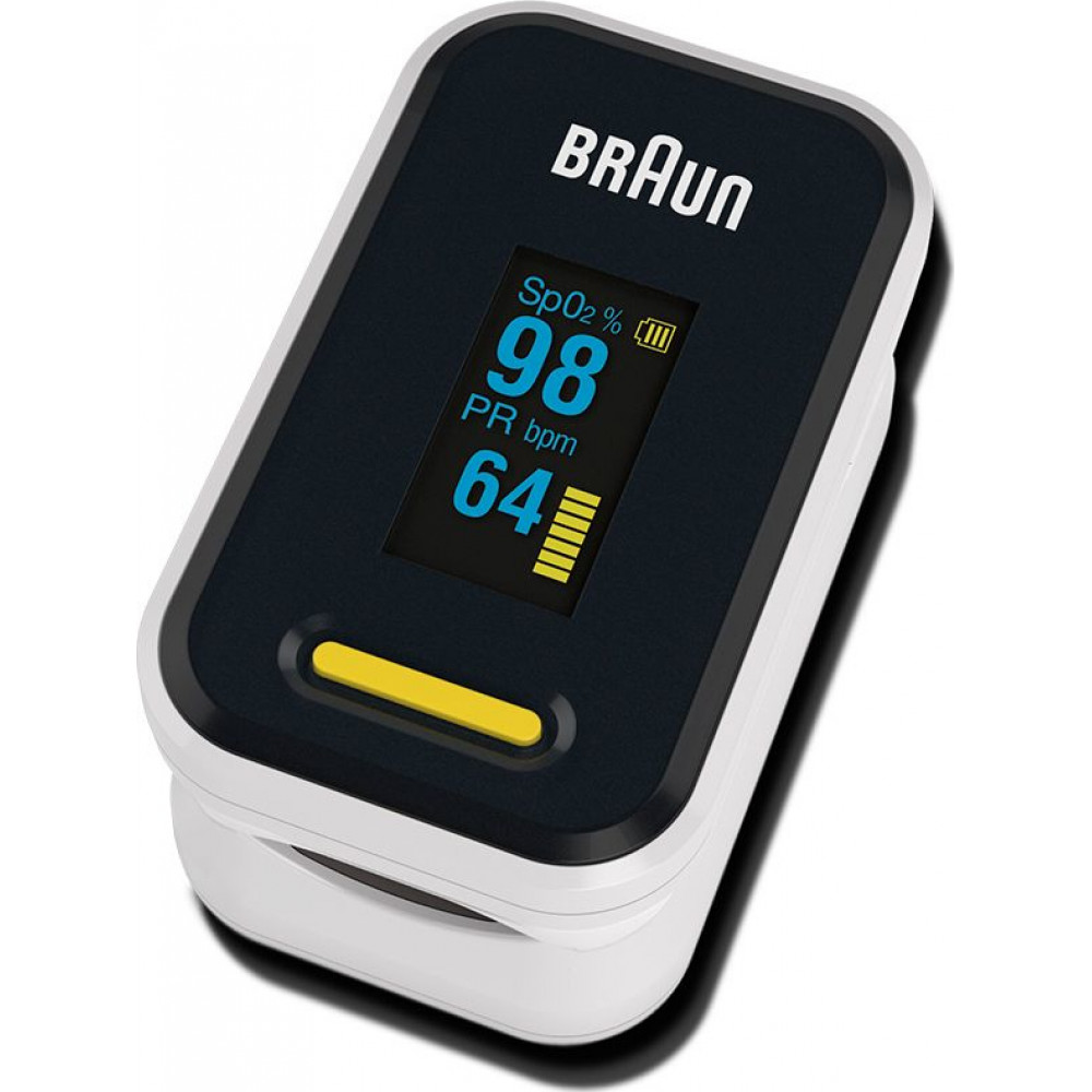 Braun YK-81CEU Παλμικό Οξύμετρο Δακτύλου Μαύρο