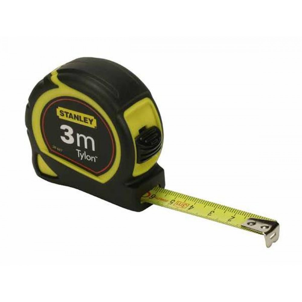 STANLEY METPO ΠΛAΣTIKO TYLON ΛAMA 13MM KITPINO 3M 0-30-687