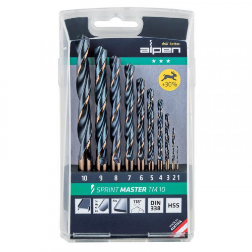 ALPEN TPYΠANIA AEPOΣ ΣET 10TEM.MASTER 1-10MM 008110921