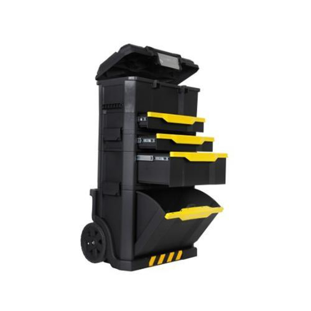 STANLEY ΕΡΓΑΛΕΙΟΘΗΚΕΣ EPΓAΛEIOΦOPOΣ ΠΛAΣTIKOΣ TPOXHΛATOΣ ME 3 MEPH 1-79-206