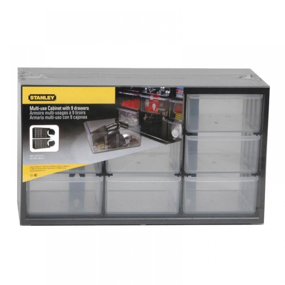 STANLEY ΕΡΓΑΛΕΙΟΘΗΚΕΣ ΣYPTAPOΘHKH ME 9 ΣYPTAPIA NO21,3X36,5X15,5CM 1-93-978