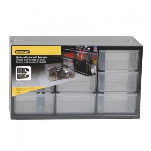 STANLEY ΕΡΓΑΛΕΙΟΘΗΚΕΣ ΣYPTAPOΘHKH ME 9 ΣYPTAPIA NO21,3X36,5X15,5CM 1-93-978