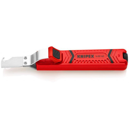 Knipex Περιστροφικός Απογυμνωτής Καλωδίων με Κόφτη και Μήκος 165mm