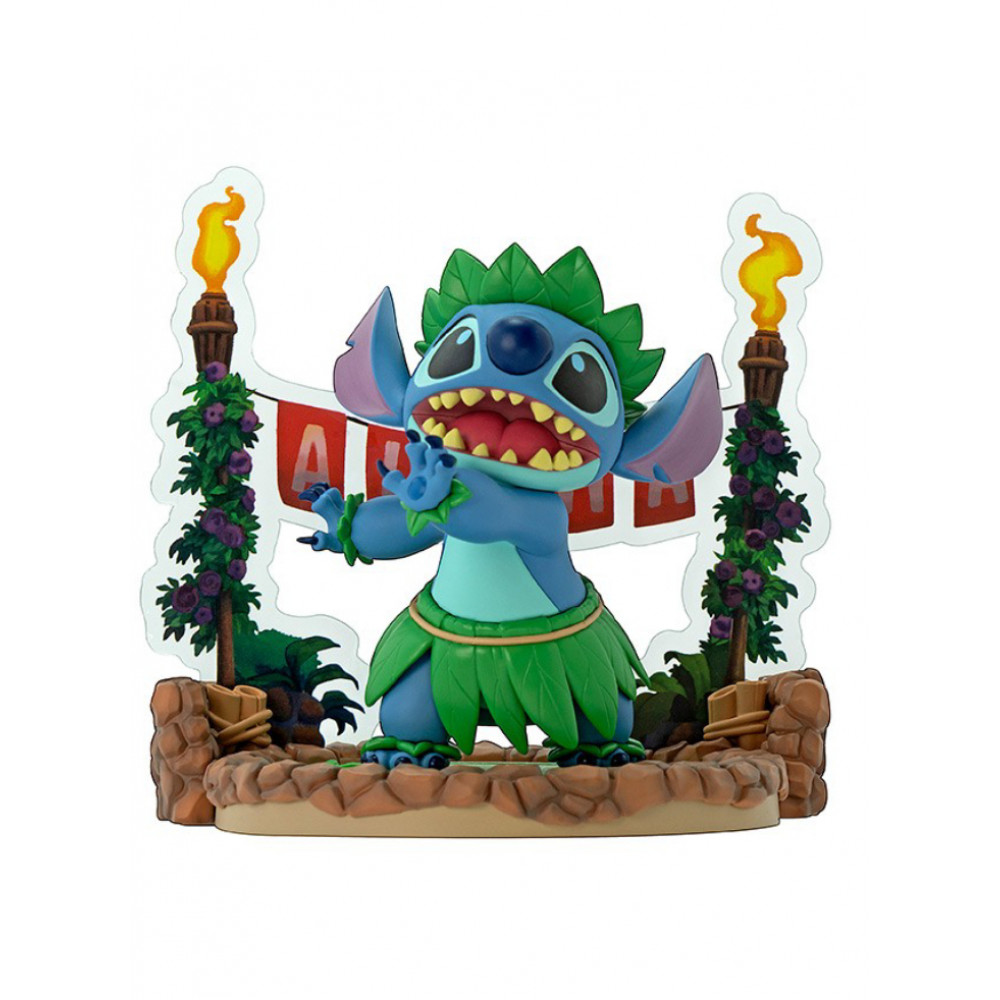 Abysse Disney: Stitch - Hula Dance Statue (10cm) (ABYFIG139)
