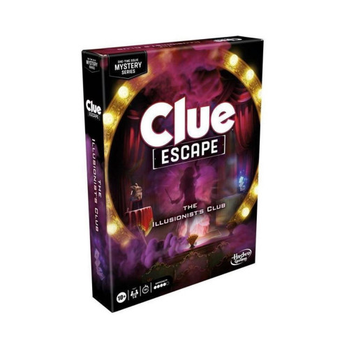 Hasbro Cluedo: Escape - The Illusionists Club Board Game (Greek Language) (F8817)