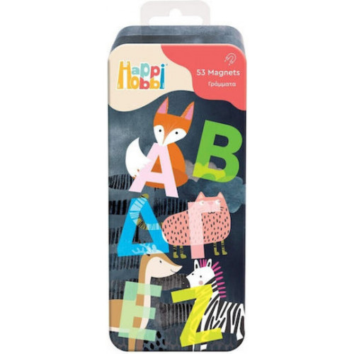 AS Happi Hobbi: Magnet Tin - Γράμματα (1029-64070)