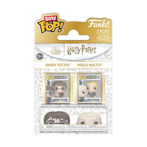 Funko Bitty Pop! 2-pack: Harry Potter - Harry Potter &amp Draco Vinyl Figures