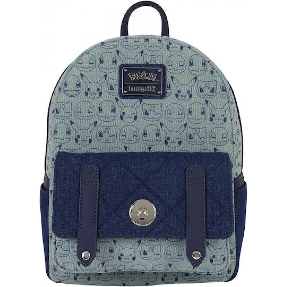 Loungefly Pokémon - Faux Denim Mini Backpack (PMBK0328)