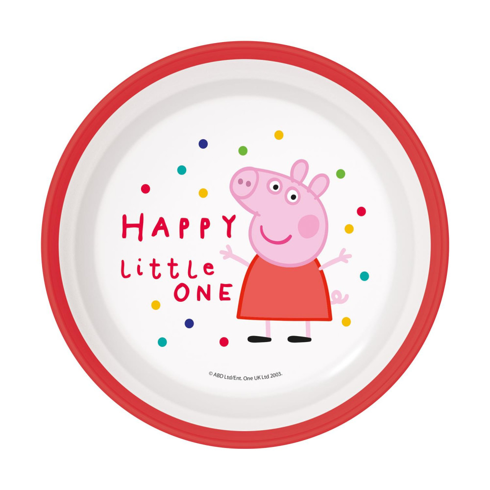 Stor: Peppa Pig - Little One Non Slip Bicolor Premium Bowl (13492)